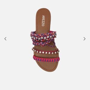 Arezzo Aurora Flat Sandal